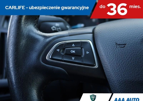 Ford Focus cena 39000 przebieg: 138940, rok produkcji 2017 z Borek Wielkopolski małe 232